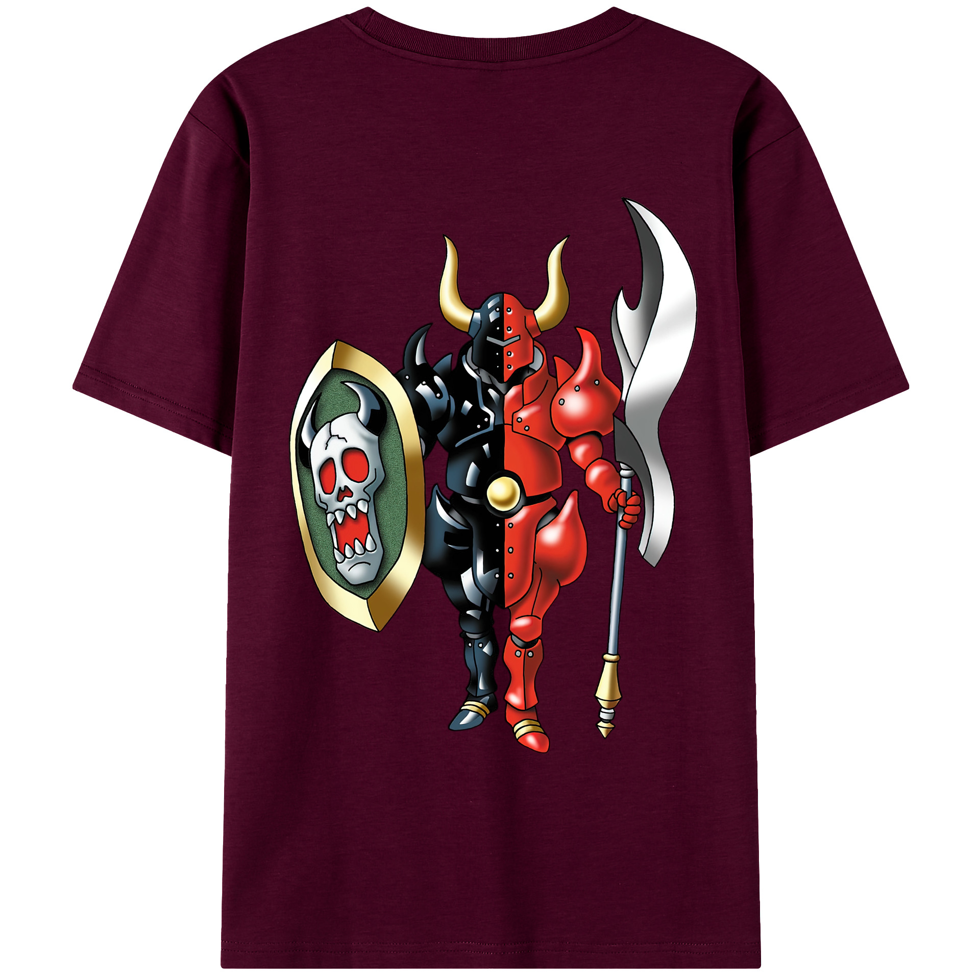 （画像用） ドラゴンクエスト Doragon Kuesuto Dragon Quest レディース半袖Tシャツ(バックプリント)